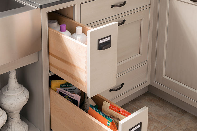 Narrow Sink Drawers